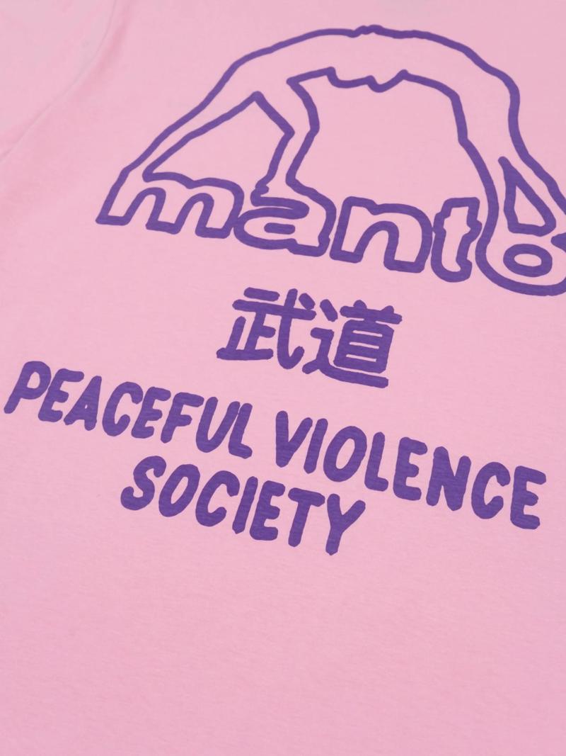 MANTO society 25 tshirt-pink